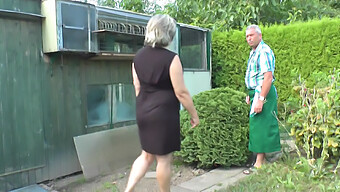 Retro Compilation Of Mature Neighbor Getting Fucked In The Garden