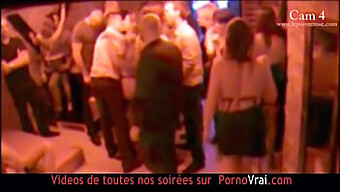 Real French Swinger Club Orgy Caught On Hidden Camera