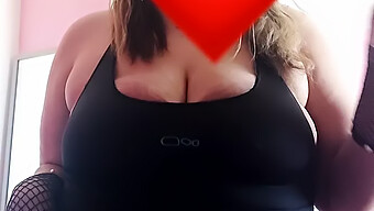 Puffy Nipples And Big Natural Boobs: A Bbw'S Amateur Masturbation