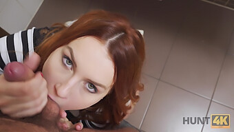 Belle With Red Hair Engages In Cash For Sex And Toilet Play With Strangers While Bf Is Away