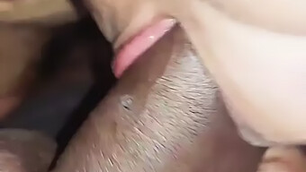 College Coed Gives A Deepthroat Blowjob And Swallows Cum In Mouth