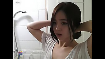 A Sexy Teen Pleasures Herself In The Lavatory