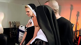 Wicked Nun Leads Group Sex In Vatican