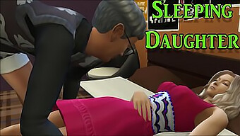 Dad'S Revenge: Daughter Gets Fucked After Giving Him A Blowjob