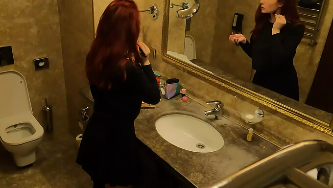 A Hilarious Bathroom Encounter With A Naughty 18-Year-Old And Her Favorite Pastime