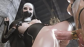 Nun On Iso Kukko - 3d-Animoitu Porno Video