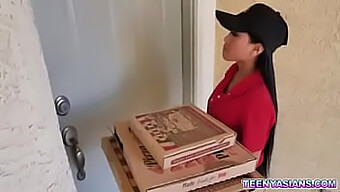 Delivery Girl Gets Naughty In This Hot Video