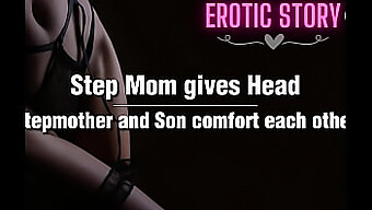 Mature Step Mother Indulges In Taboo Headjob With Step Son