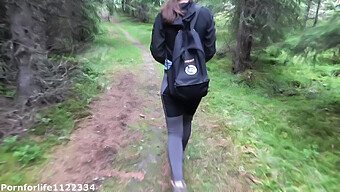 Cumshot On Ass: Hiking Adventures And Public Fucking