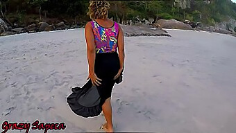 Orgasmuserlebnis Der Amateur Latina Am Strand Mit Dildo