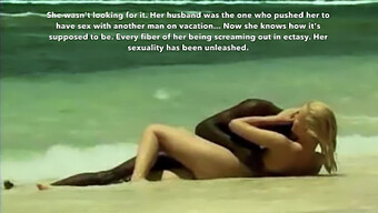 Cuckold Captions Add To The Excitement Of This Steamy Video