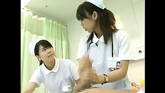 My Favorite Japanese Nurse Gives Me A Handjob On My Favorite Device