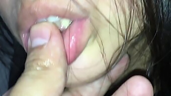 Sucking And Getting Milk From A Step Sister In Public