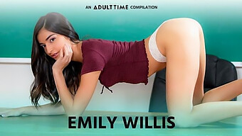 Η Αμερικανίδα Ομορφιά Emily Willis Παίρνει Μια Κρέμα Σε Αυτό Το Βίντεο Για Ενήλικες