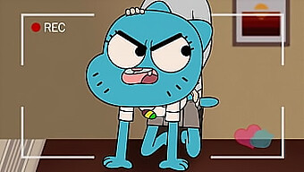 Nicole Wattersons Första Gång I Animerad Porr - Amazing World Of Gumball