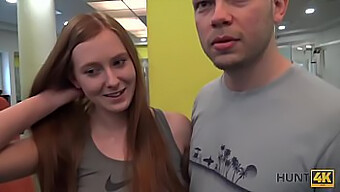 Cash For Sex: Busty Czech Teen Gets Fucked By A Rich Male In Gym