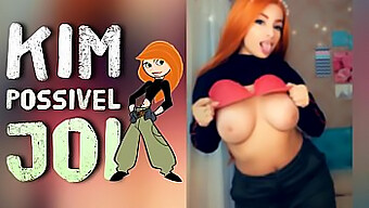 Kim Possible'S Big Natural Tits And Anal Joi - Jerk Off Instruction Video