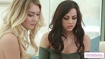 Pornstar Natalia Star And Her Assistant Engage In Lesbian Sex