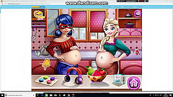 Elsa And Ladybug, Both Pregnant Women