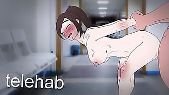 Train Girl Gets Anal In Hentai Hospital Scene