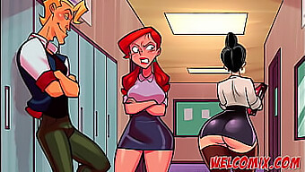 A Teacher'S Wildest Fantasies Come To Life In This Erotic Toon