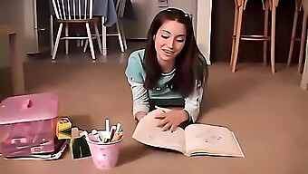 Horny Teen Chloe 18 Gets Naughty With Crayons