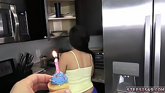 Petite Russian Teen Gets Her Virginity Taken In Birthday Surprise