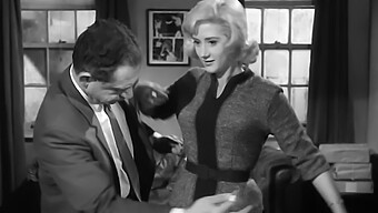 Vintage British Beauty Liz Fraser In Stockings: A Classic Retro Getaway