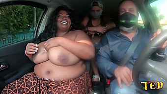 Ted'S Bbw Ride With The Biggest Breasts In Brazil - Joao O Safado, Jhonny Gab, And Higor Negrao