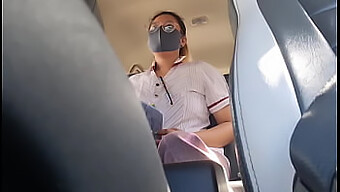 Teacher Gets Creampied In Public For Free Fare