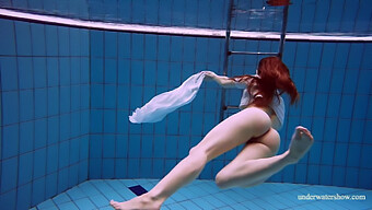 Naked Underwater Babes Show Off Their Bodies In The Pool