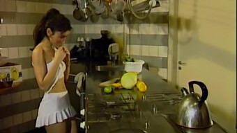 Sibel'S Retro Anal Adventure In The Kitchen