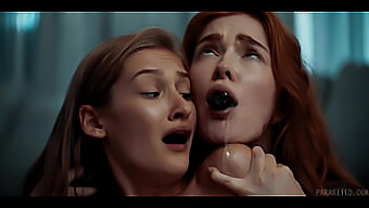 Jia Lissa'S Alien-Possessed Mistress Dominates Tiffany Tatum With Facesitting And Masturbation